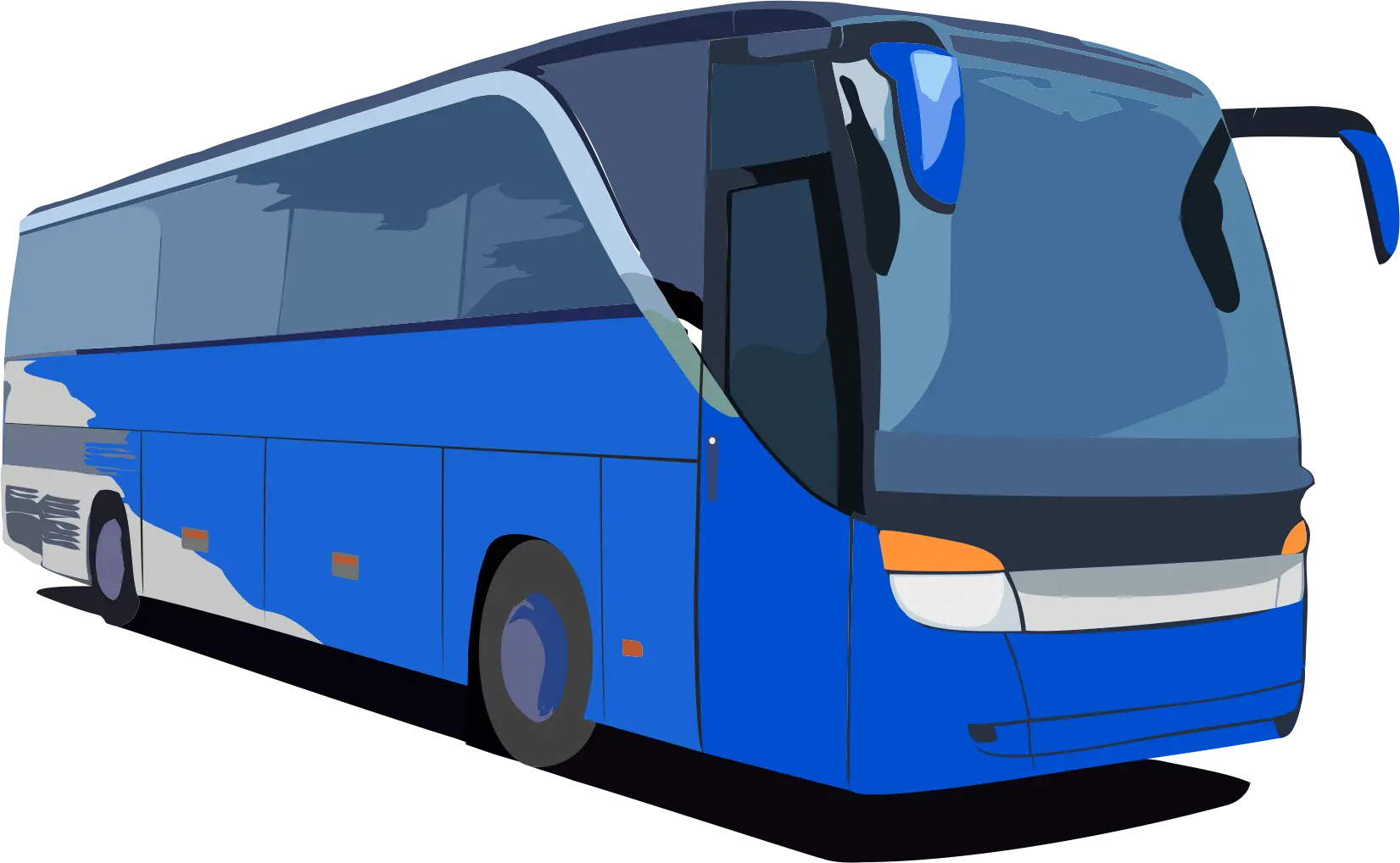 BUS BLUE